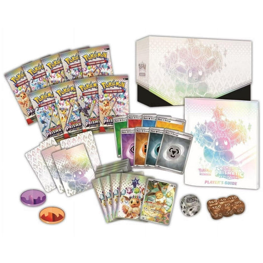 Pokemon TCG: Scarlet & Violet Prismatic Evolutions Elite Trainer Box