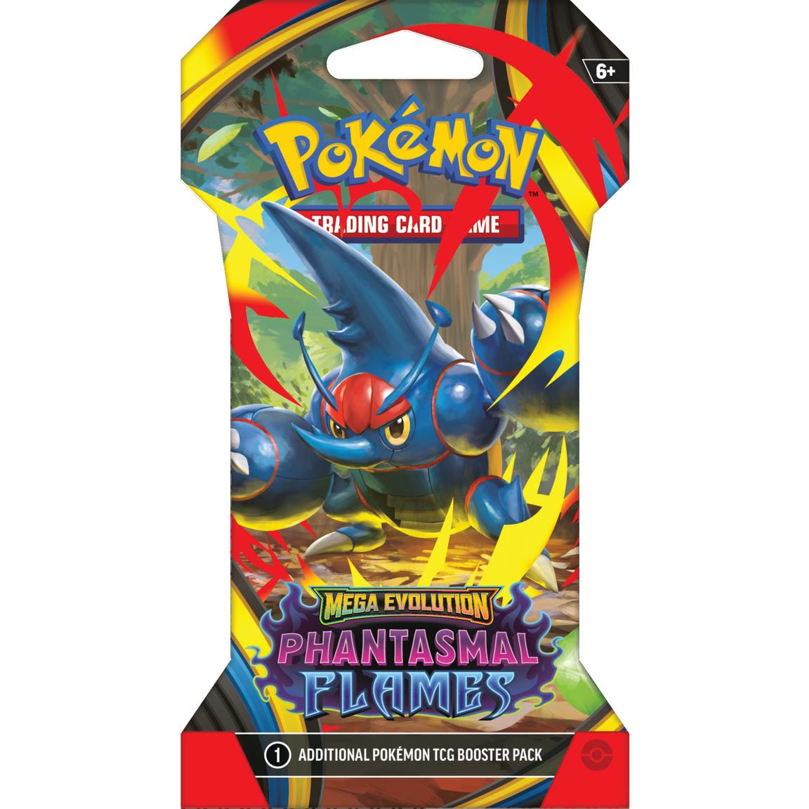 Pokémon TCG: Mega Evolution Phantasmal Flames Sleeved Booster Pack ME02