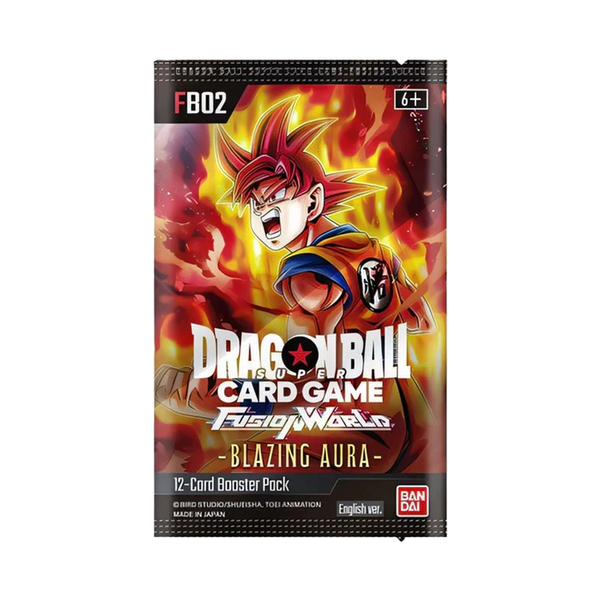 Dragon Ball Super TCG: Fusion World - Blazing Aura Booster Pack (FB02)