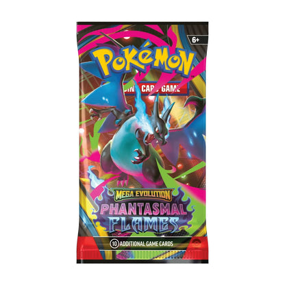 Pokémon TCG: Mega Evolution - Phantasmal Flames 3 Booster Blister & Weavile Promo Card