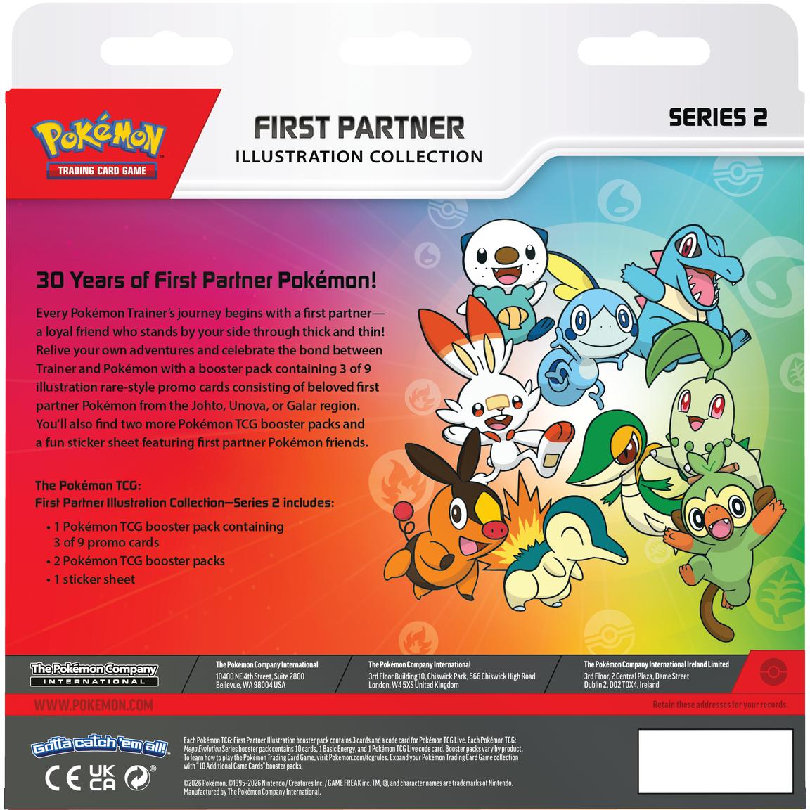 Pokémon TCG: First Partner Illustration Series 2 Collection