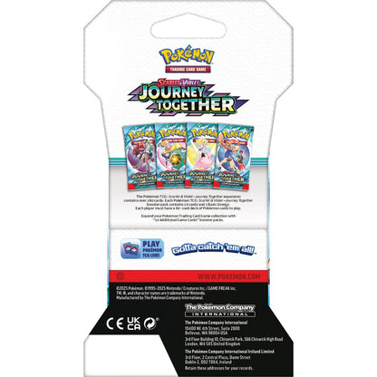 Pokémon Journey Together Sleeved Booster Pack SV09
