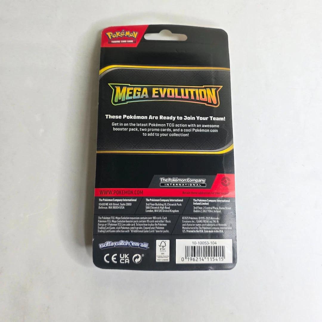 Pokémon Mega Evolution Single Pack Blister Lycanroc Promo ME01