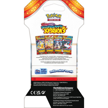 Pokémon TCG: Scarlet & Violet Surging Sparks Sleeved Booster Pack SV08