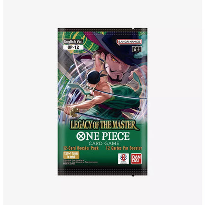 One Piece Card Game: Legacy of the Master - Sleeved Booster Pack (OP-12)