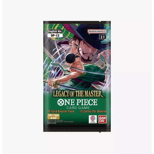 One Piece Card Game: Legacy of the Master - Sleeved Booster Pack (OP-12)