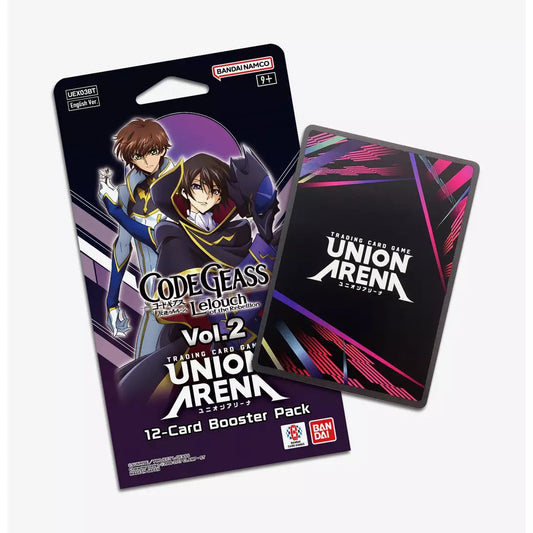 Union Arena Code Geass: Lelouch of the Rebellion Vol. 2 Booster Pack