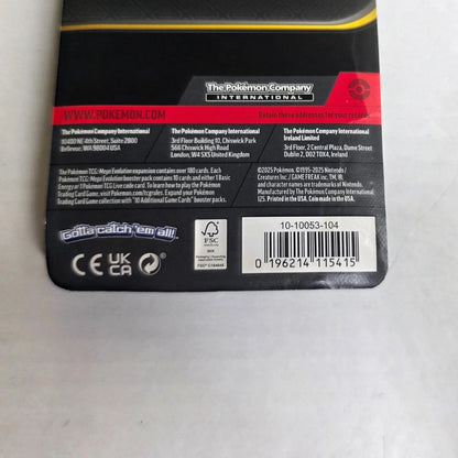 Pokémon Mega Evolution Single Pack Blister Lycanroc Promo ME01