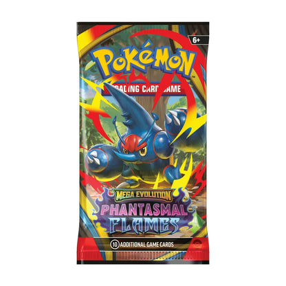 Pokémon TCG: Mega Evolution - Phantasmal Flames 3 Booster Blister & Weavile Promo Card