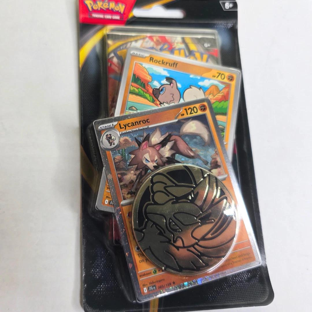 Pokémon Mega Evolution Single Pack Blister Lycanroc Promo ME01