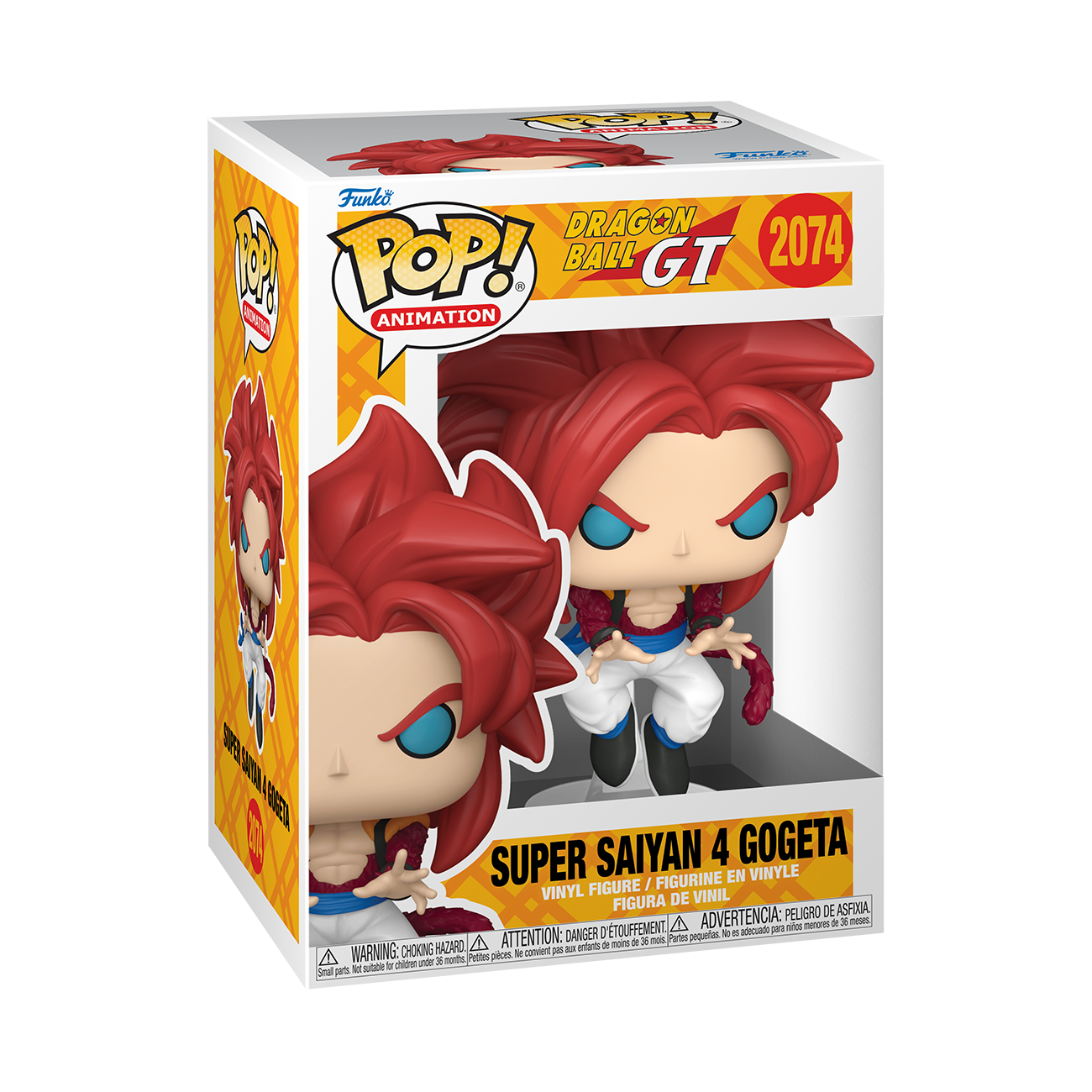 Funko Pop! Super Saiyan 4 Gogeta – Dragon Ball GT #2074 | Includes Pop Protector