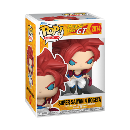 Funko Pop! Super Saiyan 4 Gogeta – Dragon Ball GT #2074 | Includes Pop Protector