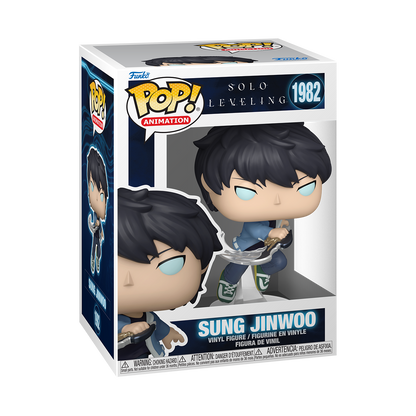 Funko Pop! Sung Jinwoo #1982 – Solo Leveling | Pop Protector Included