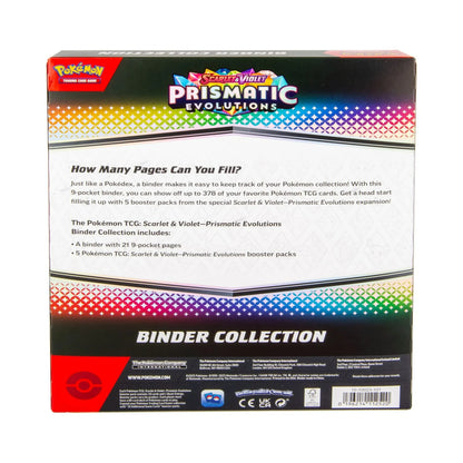 Pokémon TCG: Scarlet & Violet - Prismatic Evolutions Binder Collection