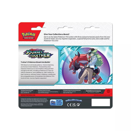 Pokémon TCG: Journey Together 3 Pack Blister [Yanmega]