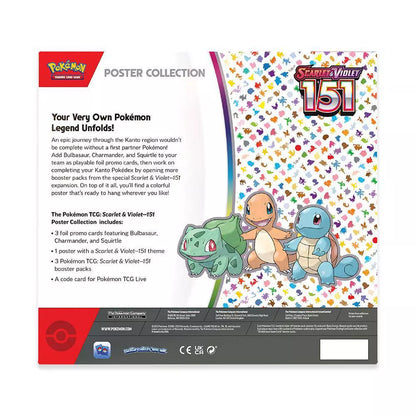 Pokémon TCG: Scarlet & Violet 151 Poster Collection