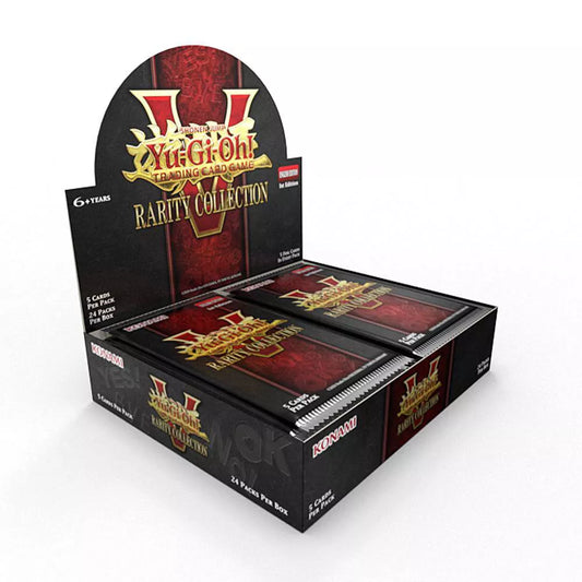 Yu-Gi-Oh! Rarity Collection V Booster Box Display (English) Factory Sealed – 24 Packs