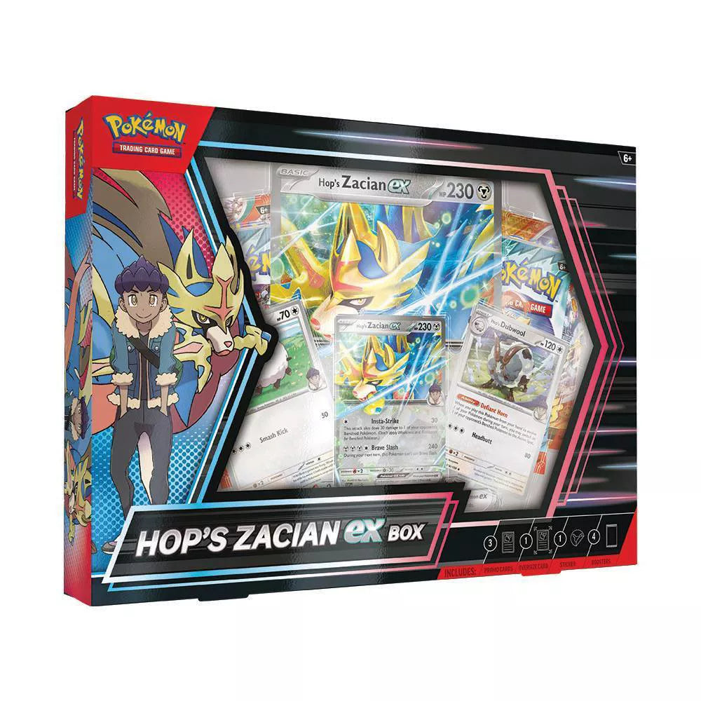 Pokémon TCG: Hop’s Zacian ex Box