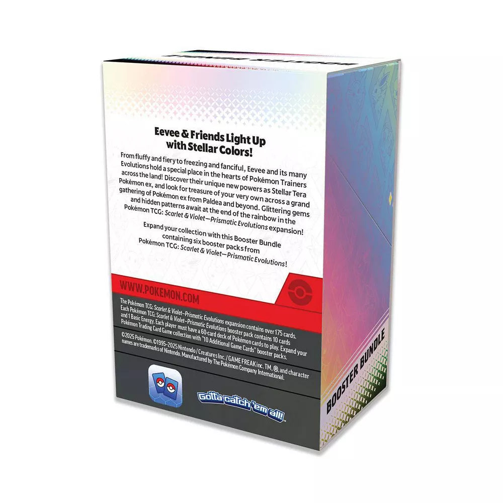 Pokémon TCG: Scarlet & Violet - Prismatic Evolutions Booster Bundle