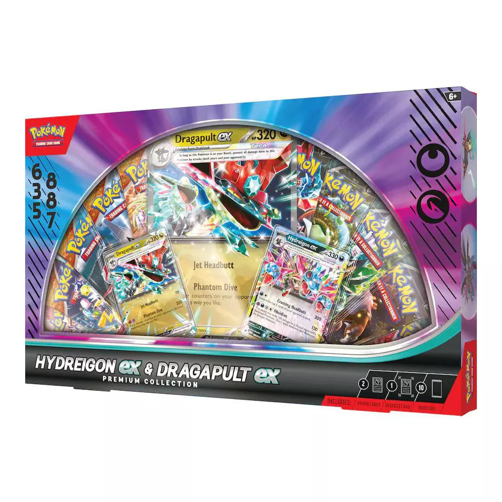 Pokemon TCG: Hydreigon ex & Dragapult ex Premium Collection