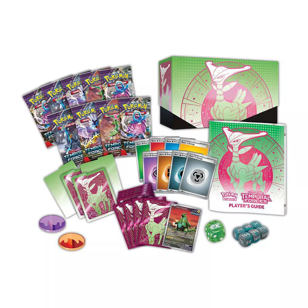 Pokémon TCG: Scarlet & Violet - Temporal Forces Elite Trainer Box