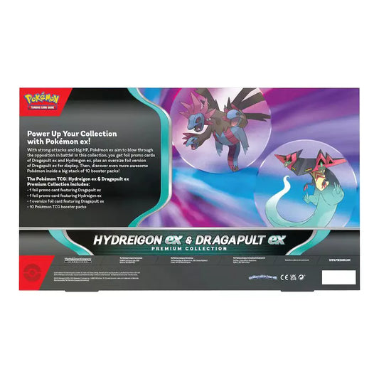 Pokemon TCG: Hydreigon ex & Dragapult ex Premium Collection