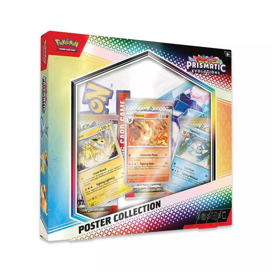 Pokémon TCG: Scarlet & Violet - Prismatic Evolutions Poster Collection