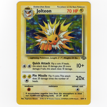 Jolteon 4/64 – Jungle Holo – LP