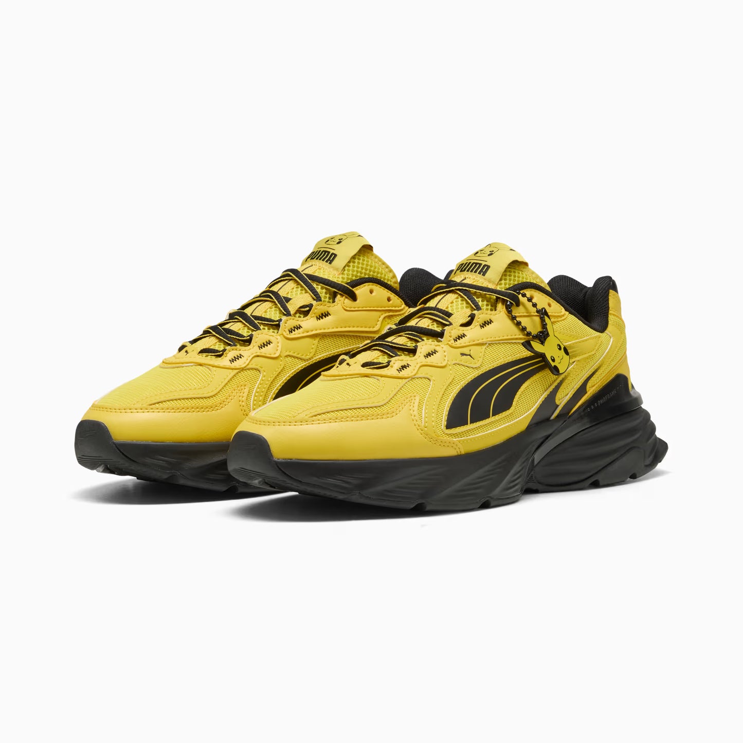 PUMA x Pokémon Pikachu Fade Sneakers (Men’s Size 12) – Yellow/Black – Brand New