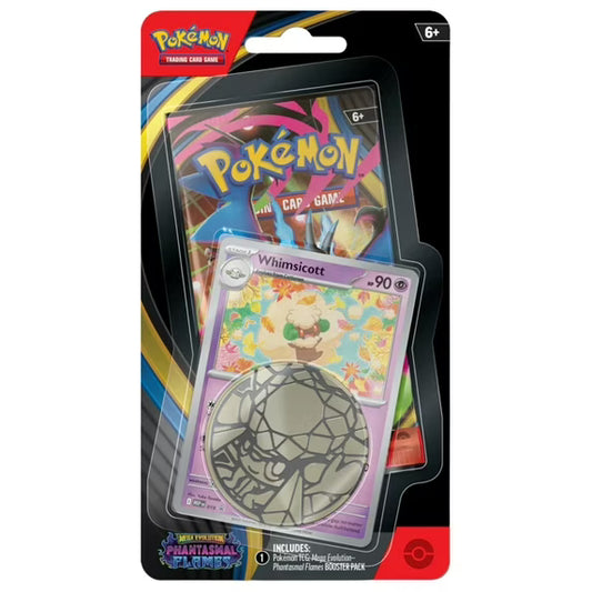 Pokémon TCG: Phantasmal Flames Single Pack Blister [Whimsicott]