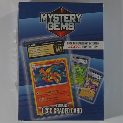 Mystery Gems – CGC Graded Pokémon Card (1 Card Per Box)