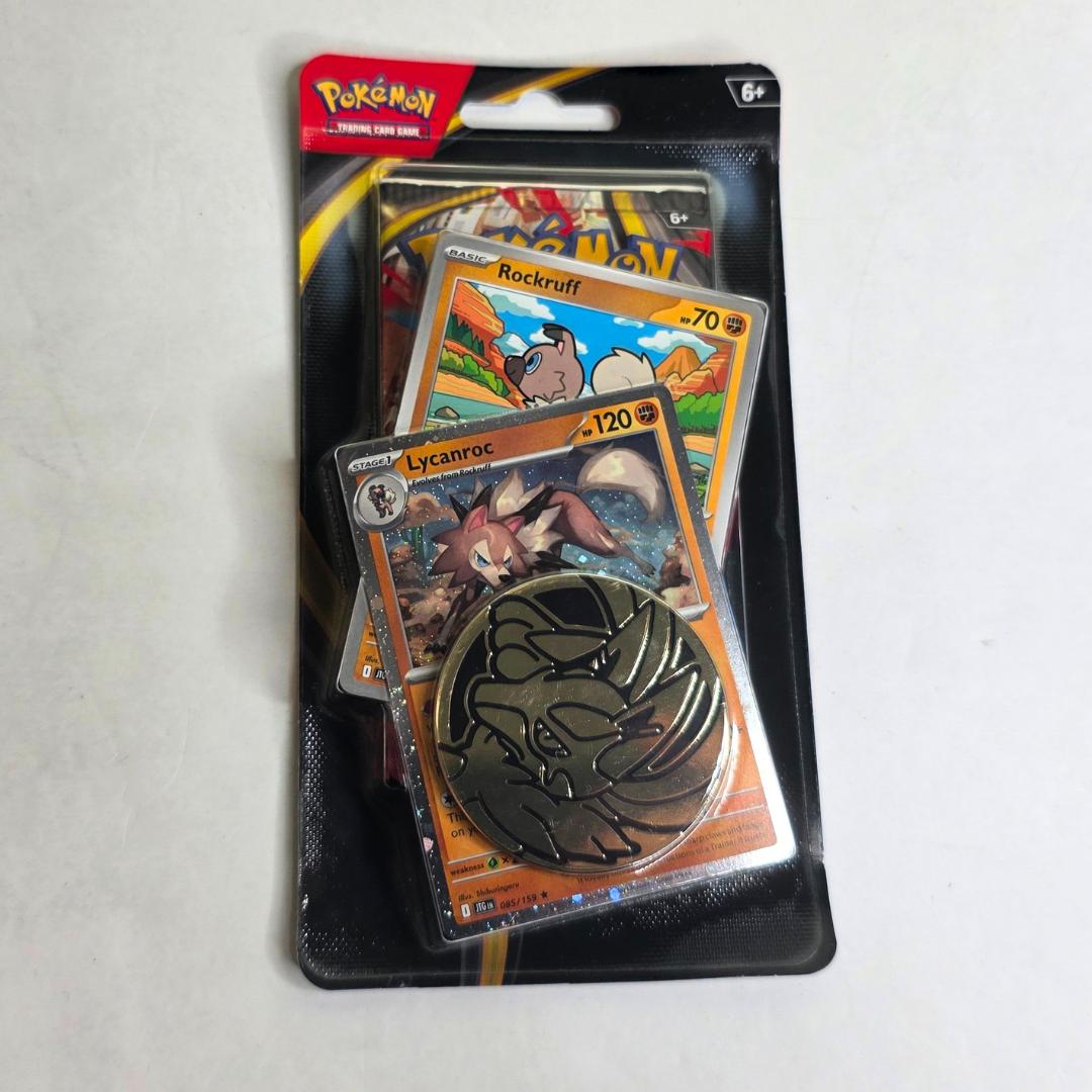 Pokémon Mega Evolution Single Pack Blister Lycanroc Promo ME01