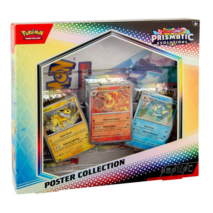Pokémon TCG: Scarlet & Violet - Prismatic Evolutions Poster Collection