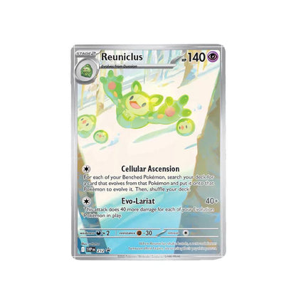 Pokémon TCG: Black Bolt 3-Pack Blister Tech Sticker Collection with Reuniclus Promo Card