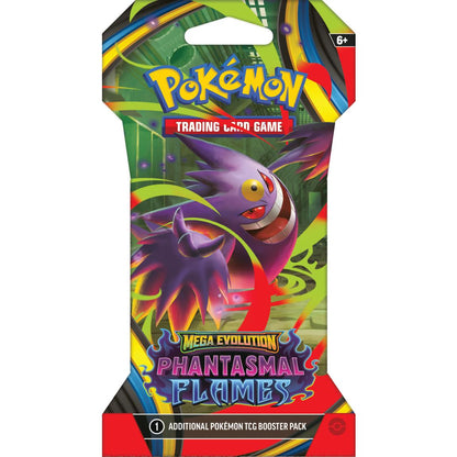 Pokémon TCG: Mega Evolution Phantasmal Flames Sleeved Booster Pack ME02