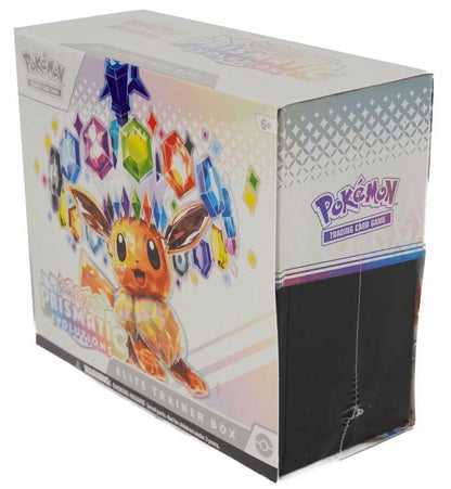 Pokemon TCG: Scarlet & Violet Prismatic Evolutions Elite Trainer Box