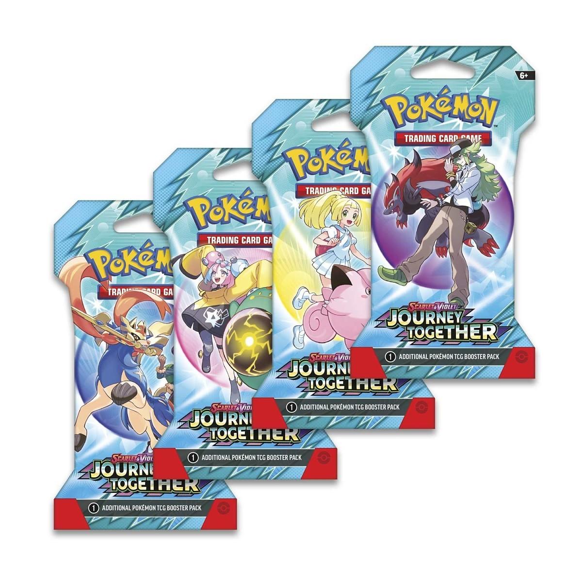 Pokémon Journey Together Sleeved Booster Pack SV09