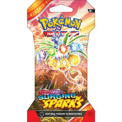 Pokémon TCG: Scarlet & Violet Surging Sparks Sleeved Booster Pack SV08