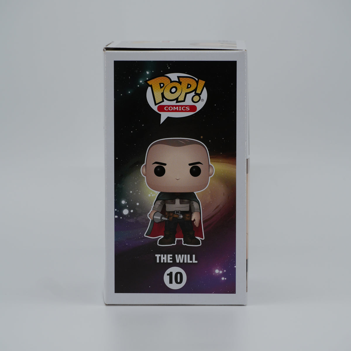 Funko Pop! The Will #10 - Saga | Bloody Chase - illustrated side of the exact boxed item