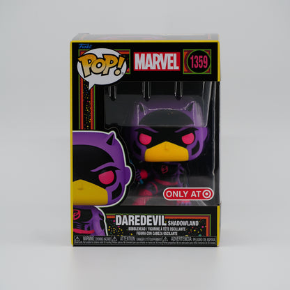 Funko Pop! Daredevil (Shadowland) #1359 - Marvel | Target exclusive - front of the exact boxed item