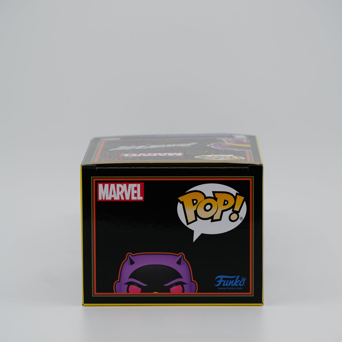 Funko Pop! Daredevil (Shadowland) #1359 - Marvel | Target exclusive - top of the exact boxed item