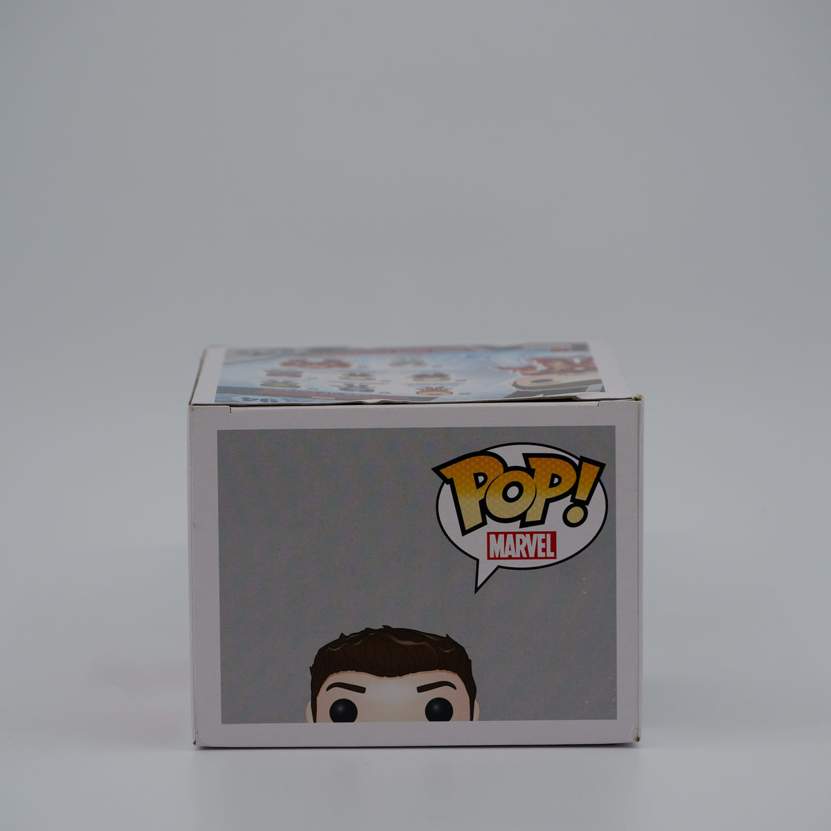 Funko Pop! Iron Man (Unmasked) #94 - Avengers: Age of Ultron | Thailand exclusive - top of the exact boxed item