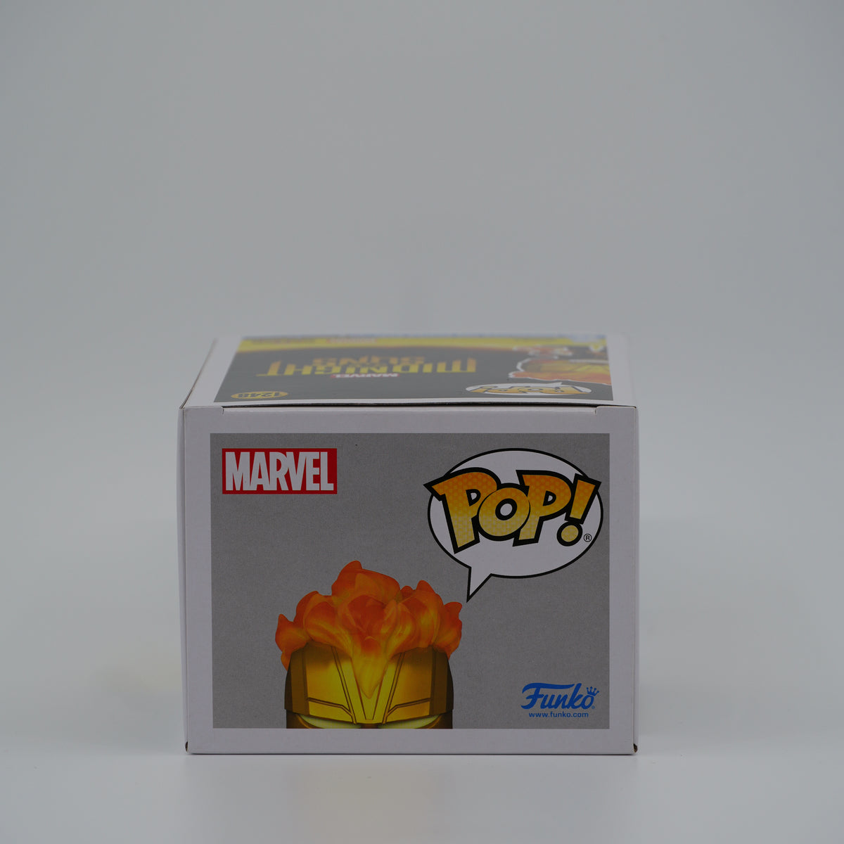 Funko Pop! Ghost Rider #1248 - Midnight Suns | 2023 Summer Convention shared exclusive - top of the exact boxed item