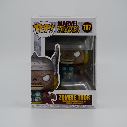 Funko Pop! Zombie Thor #787 - Marvel Zombies - front of the exact boxed item