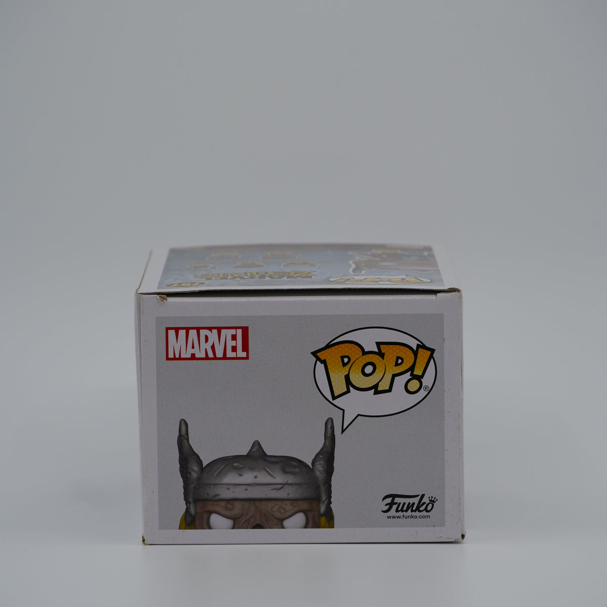 Funko Pop! Zombie Thor #787 - Marvel Zombies - top of the exact boxed item