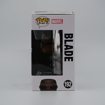 Funko Pop! Blade #192 - Marvel | PX Previews exclusive - window side of the exact boxed item