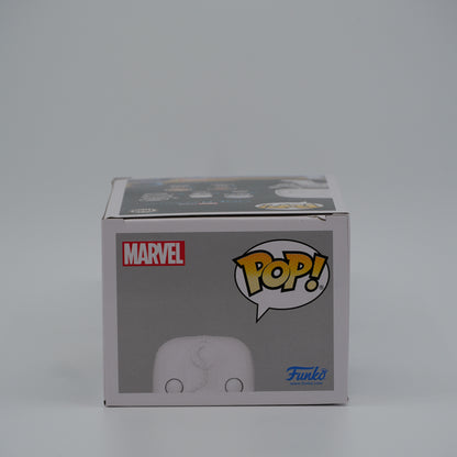 Funko Pop! Mr. Knight #1048 - Moon Knight - top of the exact boxed item