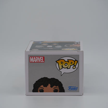 Funko Pop! Layla El-Faouly #1050 - Moon Knight - top of the exact boxed item