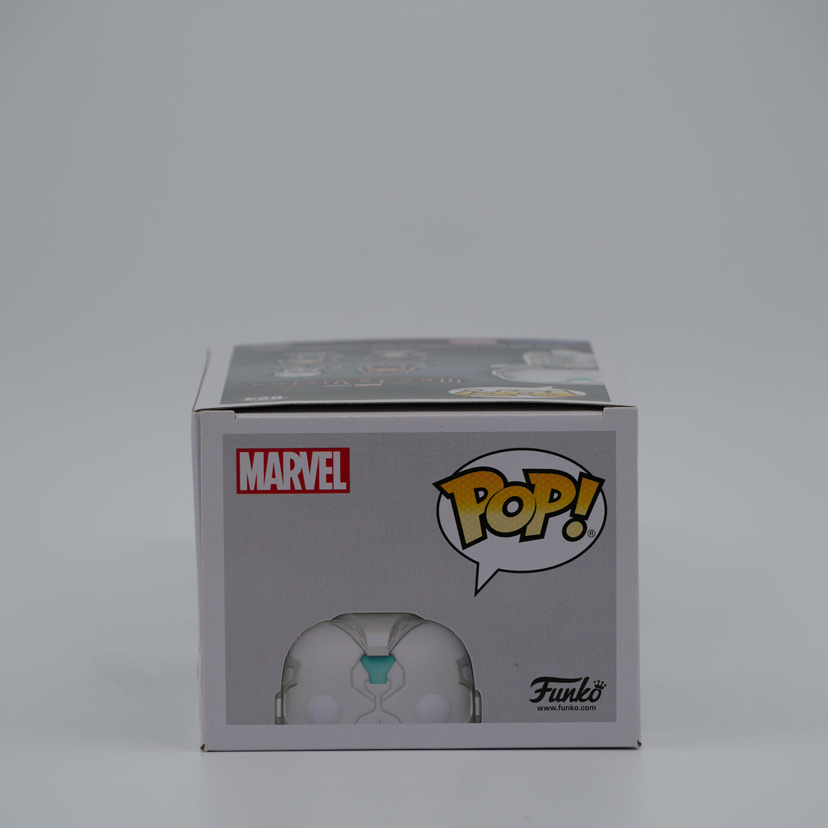 Funko Pop! The Vision #824 - WandaVision - top of the exact boxed item