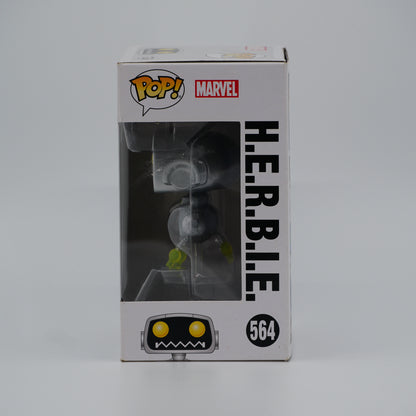 Funko Pop! H.E.R.B.I.E. #564 - Fantastic Four | Box Wear - Copy A - window side of the exact boxed item